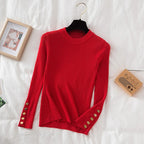 2025 frauen dicken pullover pullover khaki lässig herbst winter taste oansatz chic pullover weibliche dünne stricken top weiche jumper tops
