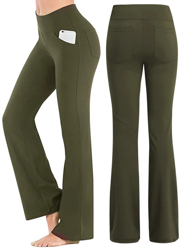 Solide Elegante Weibliche Dame frauen Beine Hosen Palazzo Ausgestelltes Breite Killer Hohe Taille OL Damen Karriere Lange Hosen