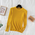 2025 frauen dicken pullover pullover khaki lässig herbst winter taste oansatz chic pullover weibliche dünne stricken top weiche jumper tops