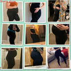Elastische Hohe Taille Mutterschaft Leggings Dünne Für Schwangere Frauen Bauch Unterstützung Postpartale Leggins Body Shaper Fitness Hosen