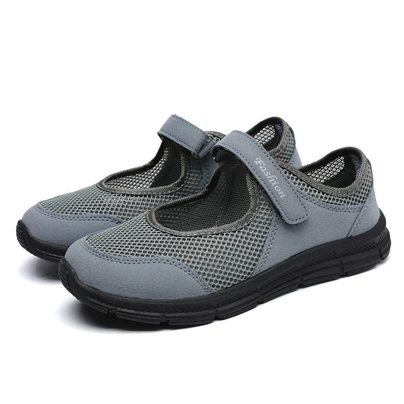 Frauen Schuhe Atmungsaktive Vulkanisierte Schuhe Weiß ZapaWomen Turnschuhe Mode Atmungsaktives Mesh Casual Wanderschuhe Frauen Arbeits Schuhe
