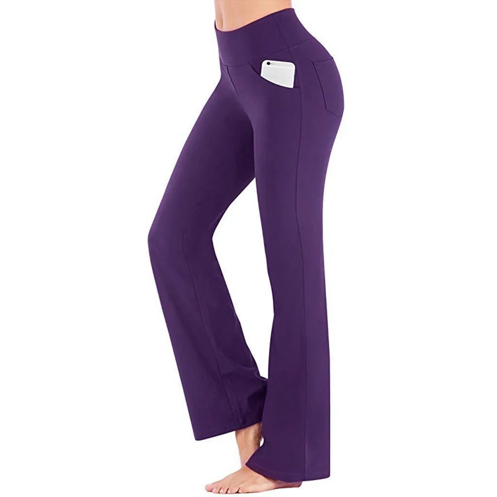 Solide Elegante Weibliche Dame frauen Beine Hosen Palazzo Ausgestelltes Breite Killer Hohe Taille OL Damen Karriere Lange Hosen