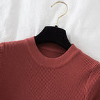 2025 frauen dicken pullover pullover khaki lässig herbst winter taste oansatz chic pullover weibliche dünne stricken top weiche jumper tops