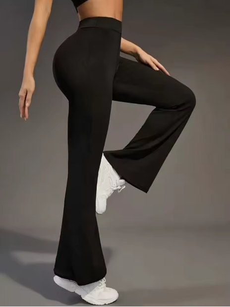 Sexy Slim-Fit-Schlaghose mit überkreuzten Leggings für Damen, nahtloses Fitnessstudio, Laufen, Radfahren, Stricken, Yoga, Stretch, Hüft-Li