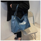 Frauen Einkaufstasche Mode Unterarm Tasche Große Kapazität Weiche Pu Leder Schulter Tasche Retro Umhängetasche Casual Tragbare BucketBags
