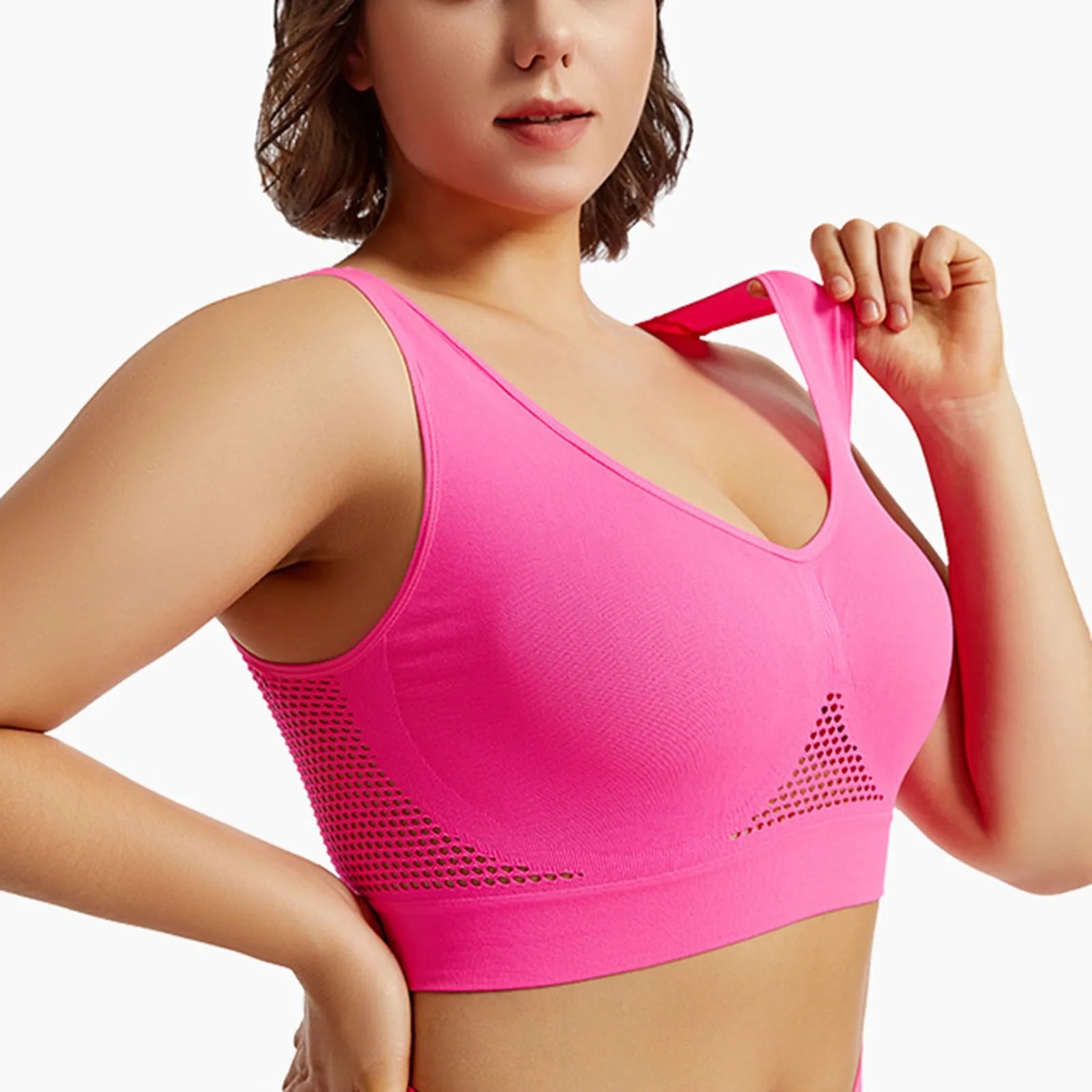 Schöner Rücken-Sport-BH, stoßfest, zum Laufen, Fitness, Anti-Durchhängen, obere Kollektion, weiche Unterstützung, hochfeste Damen-Yoga-Weste