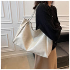 Frauen Einkaufstasche Mode Unterarm Tasche Große Kapazität Weiche Pu Leder Schulter Tasche Retro Umhängetasche Casual Tragbare BucketBags