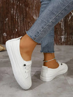 Frühlings- und Sommermode, neues Mesh, atmungsaktiv, runde Zehen, flacher Mund, lässige und bequeme flache Wanderschuhe, Turnschuhe