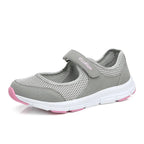 Frauen Schuhe Atmungsaktive Vulkanisierte Schuhe Weiß ZapaWomen Turnschuhe Mode Atmungsaktives Mesh Casual Wanderschuhe Frauen Arbeits Schuhe