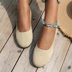 Frühling frauen Flache Schuhe neue Stricken Socke Turnschuhe Atmungsaktive Slip auf Weibliche Rpound Toe Loafers 36-43 Plus größe Licht Schuhe