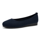 Frühling frauen Flache Schuhe neue Stricken Socke Turnschuhe Atmungsaktive Slip auf Weibliche Rpound Toe Loafers 36-43 Plus größe Licht Schuhe