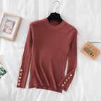 2025 frauen dicken pullover pullover khaki lässig herbst winter taste oansatz chic pullover weibliche dünne stricken top weiche jumper tops