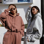 Herbst Winter frauen Langarm Hoodie Jacke Lässige Sportswear-Set Atmungsaktivem Streetwear Stil Modische