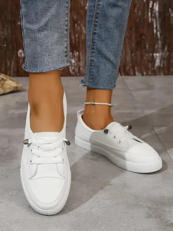 Frühlings- und Sommermode, neues Mesh, atmungsaktiv, runde Zehen, flacher Mund, lässige und bequeme flache Wanderschuhe, Turnschuhe