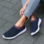 Ultraleichte, übergroße Laufschuhe für Damen, modische, atmungsaktive Sport-Sneaker mit Fliegengewebe