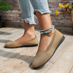 Frühling frauen Flache Schuhe neue Stricken Socke Turnschuhe Atmungsaktive Slip auf Weibliche Rpound Toe Loafers 36-43 Plus größe Licht Schuhe
