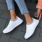 Ultraleichte, übergroße Laufschuhe für Damen, modische, atmungsaktive Sport-Sneaker mit Fliegengewebe