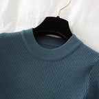 2025 frauen dicken pullover pullover khaki lässig herbst winter taste oansatz chic pullover weibliche dünne stricken top weiche jumper tops